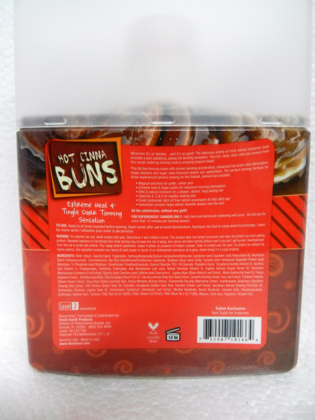 Extreme Tingle Bronzer Tanning Lotion - Fiesta Sun Hot Cinna Bun 8.5 oz