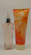 Butterfly Flower Fragrance Mist Spray & Body Cream Set - 8 OZ New