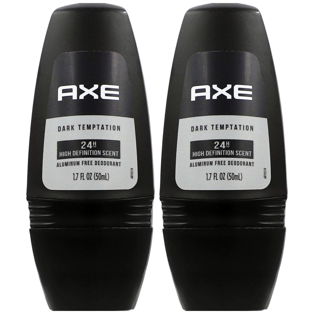 2-Pack Men's Deodorant Roll-On Dark Temptation 24H Fresh Scent