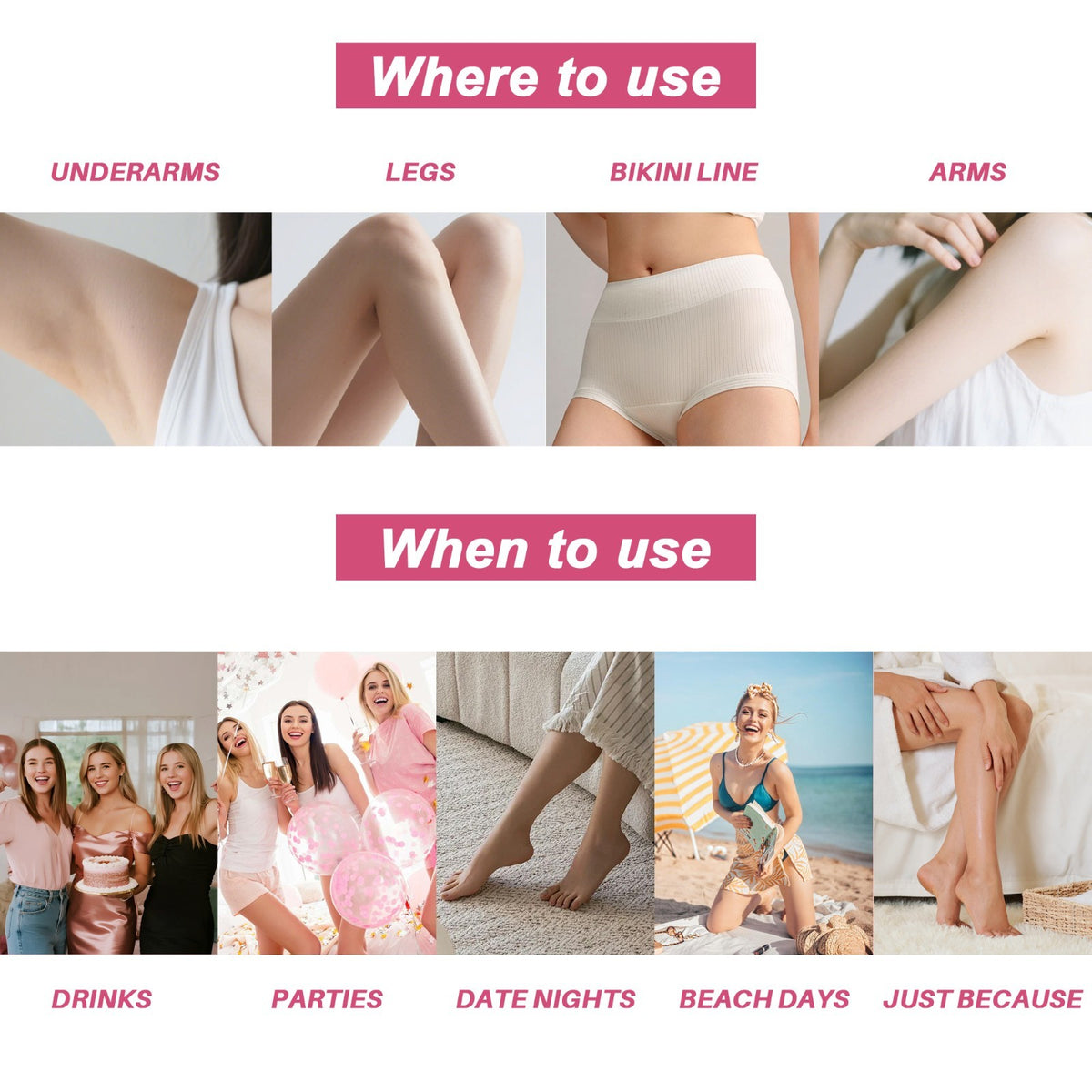 Body Hair Removal Cream with Applicator Spatula Aloe Formula 2.12oz
