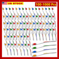 Wholesale Individually Wrapped Medium Soft Toothbrushes - Bulk Pack