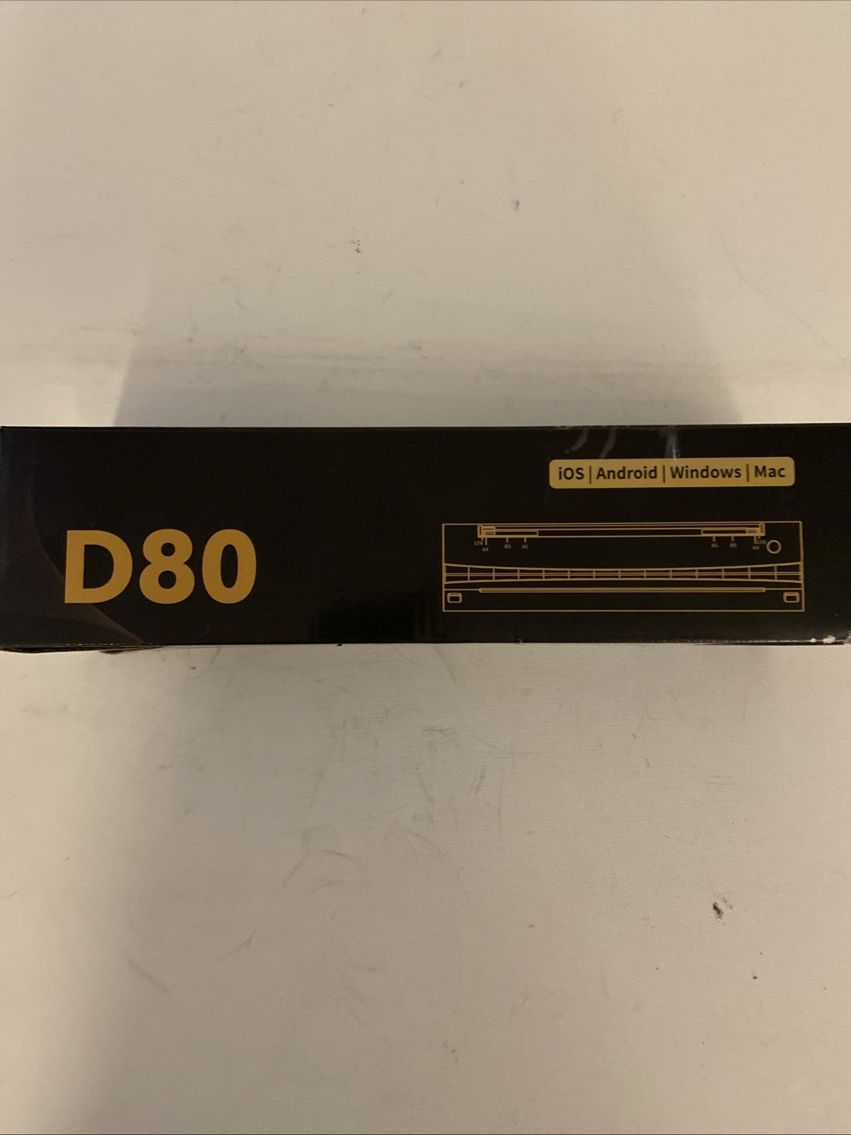 D80 Tattoo Thermal Printer — Portable Stencil Transfer for iOS, Android, Windows, Mac