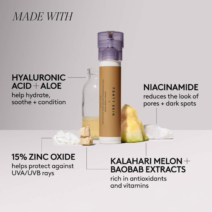 Mineral SPF 30 Sunscreen with Hydrating & Pore-Reducing Benefits - 10 Shades