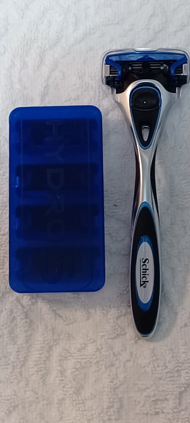 Schick Hydro 5 Razor Refill Cartridges with Metal Razor - 4 Blades, Pack of 1