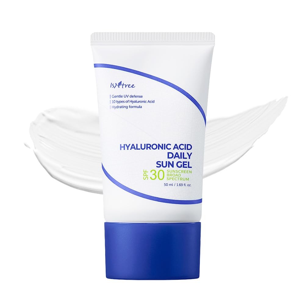 Hyaluronic Acid SPF 30 Sun Gel Sunscreen - Lightweight Hydrating SPF 30