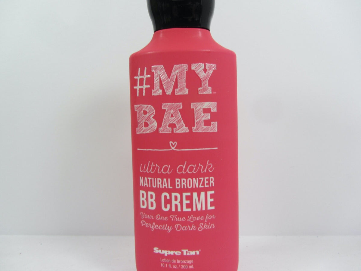 Ultra Dark Natural Bronzer BB Tanning Lotion - All Skin Types 10.1 oz