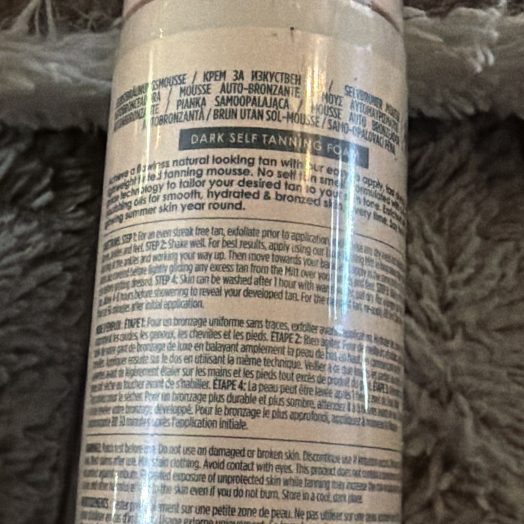 2-Pack Dark Self Tanning Mousse - 6.7 fl oz Each | Gradual Sunless Tan