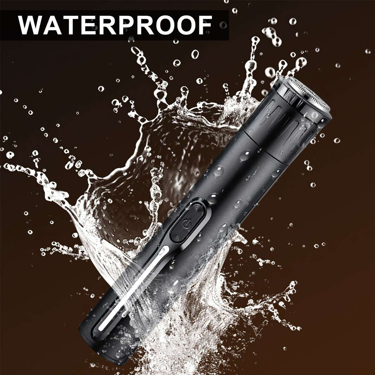 4-in-1 Men Electric Trimmer with USB Rechargeable & 4 Attachments