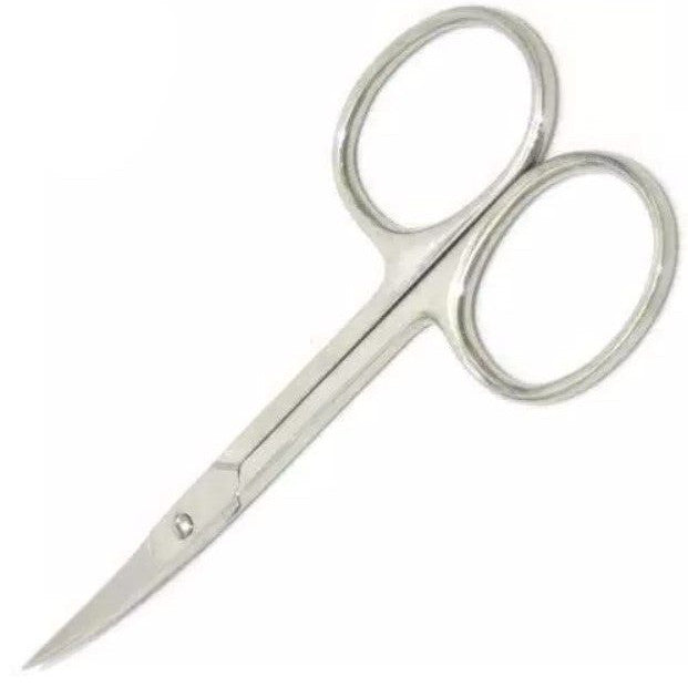Baby Nail Scissors Curved Cuticle Nipper for Manicure & Toe Care