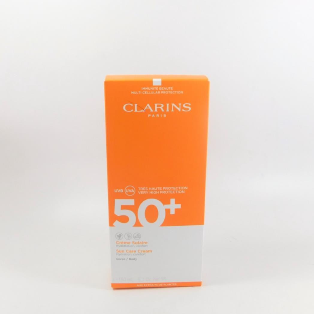 Clarins Sun Care Cream SPF 50+ UVB 5.1oz / 150ml - New in Box