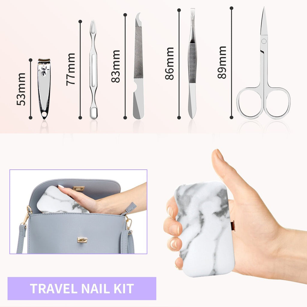 Electric Nail Drill File for Manicure & Pedicure - Portable Nail Art Tool