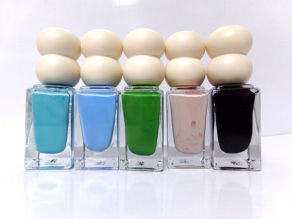 Set of 5 Color Department Nail Polish Colors for Finger Nails - Sincerely Jules Beauty