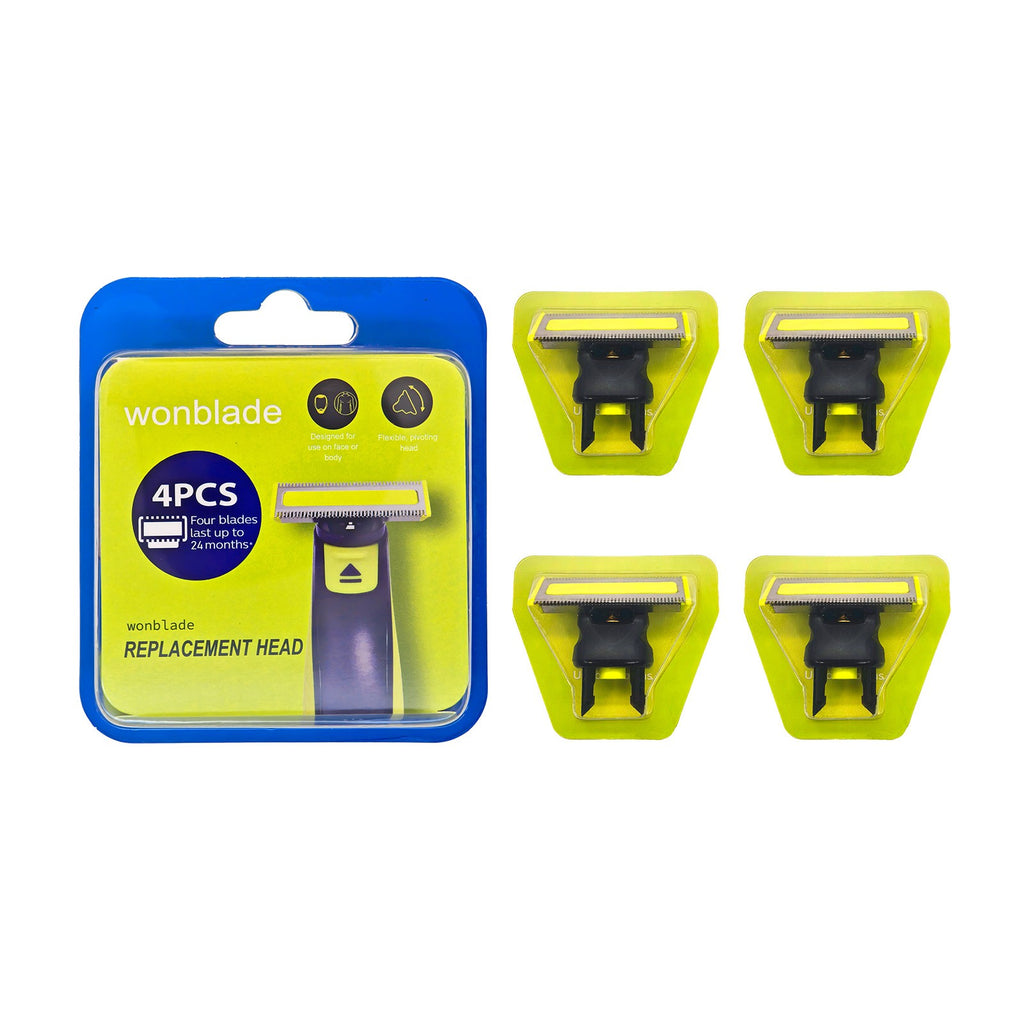 Replacement Blades for Norelco OneBlade QP210/80 Series - 3 or 4 Pack
