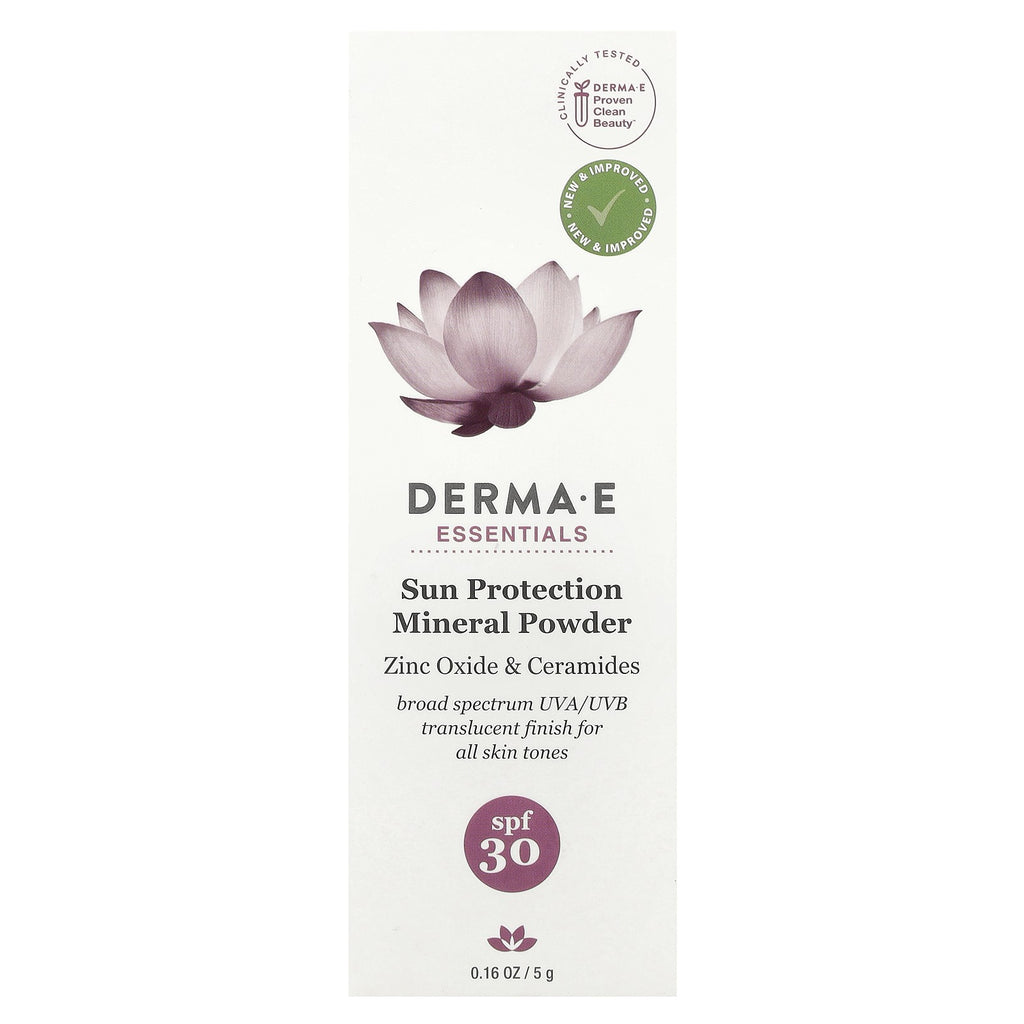 Mineral Sunscreen Powder SPF 30 - Broad Spectrum UVA/UVB, Translucent Finish, Oil-Free, 0.16 oz