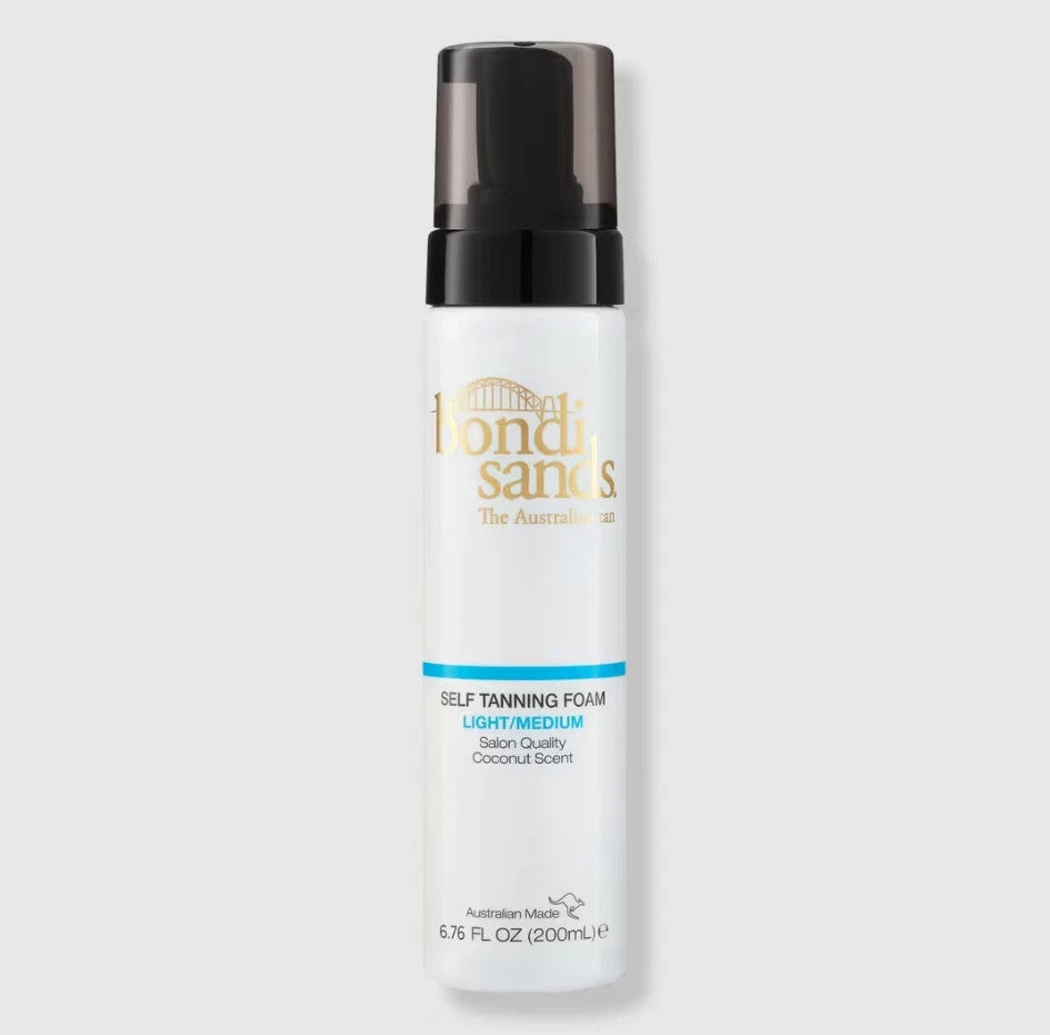 Self Tanning Foam Light/Medium - Coconut Scent, 6.76 fl oz