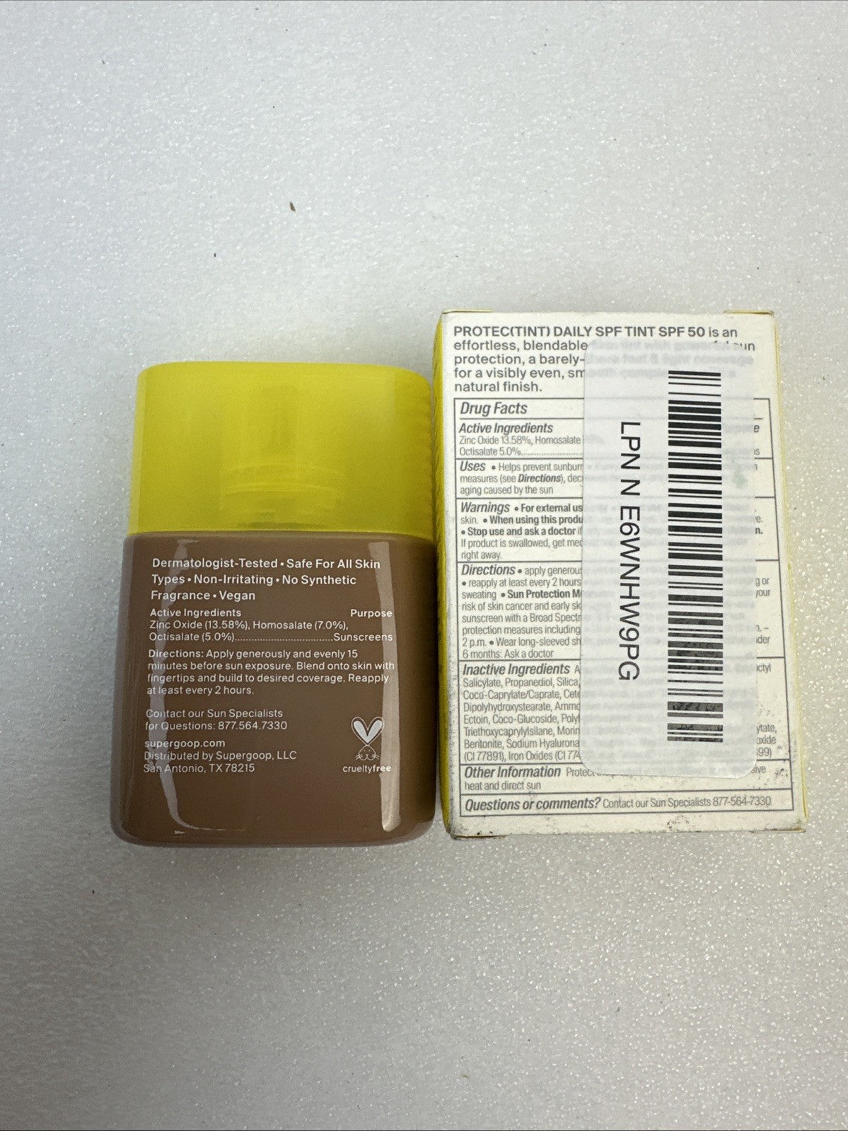 SPF 50 Daily Skin Tint with Sun Protection 1.18oz - Unsealed