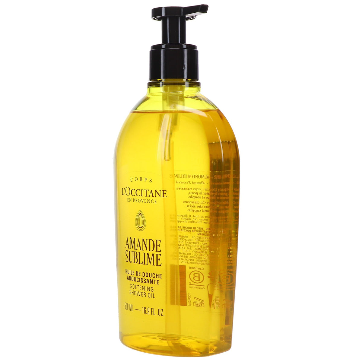 Softening Shower Oil with Almond Oil - 16.9 oz Body Wash & Moisturizer