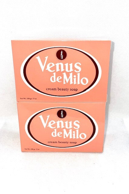 Venus De Milo Cream Beauty Soap 2 Pack - Hydrating & Purifying Bar