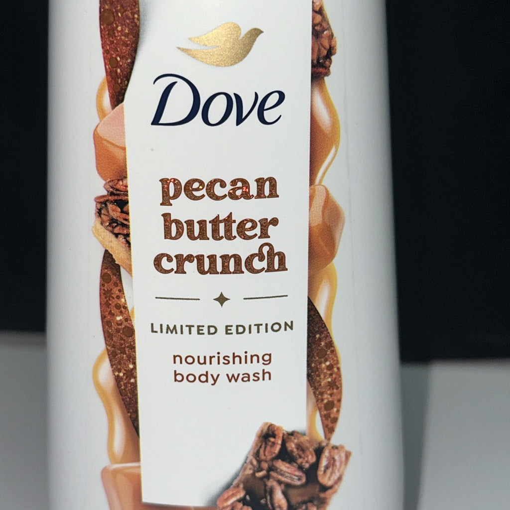 4 Pack Dove Pecan Butter Crunch Body Wash 20oz - Limited Edition