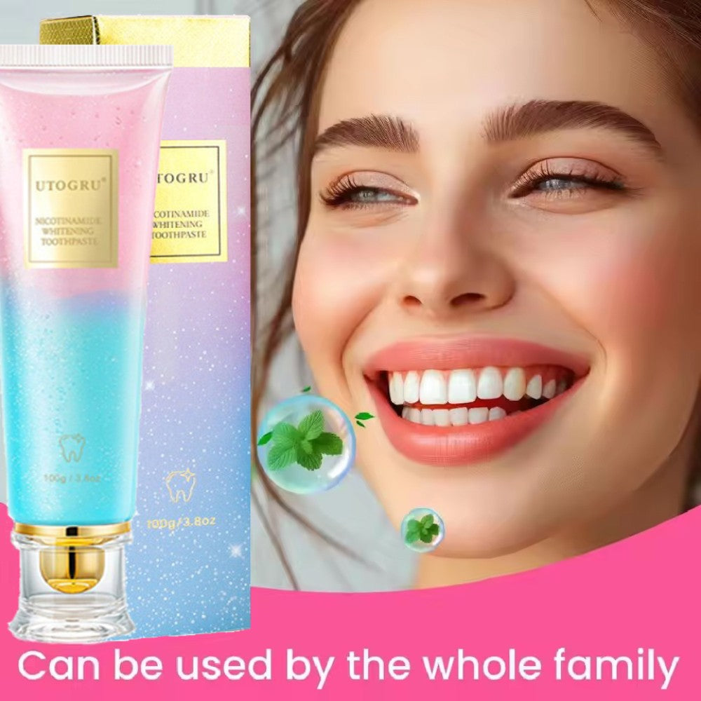 Niacinamide Whitening Toothpaste - Multiple Pack Sizes, Enamel Care & Fresh Breath