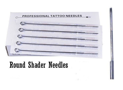 7 Round Shader Tattoo Needles 7RS 50pc Pack