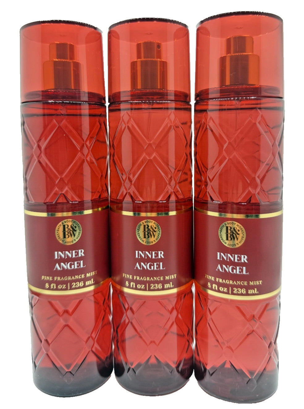 Bath & Body Works Inner Angel Fragrance Mist Set - 3 x 8 oz Body Sprays