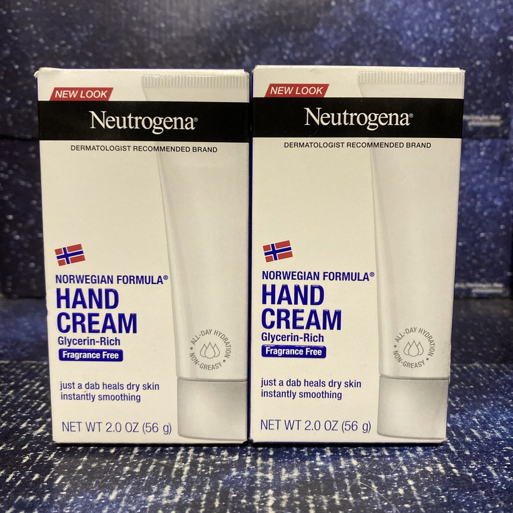 Neutrogena Norwegian Formula Hand Cream Glycerin Rich 2 Pack - 2oz Each
