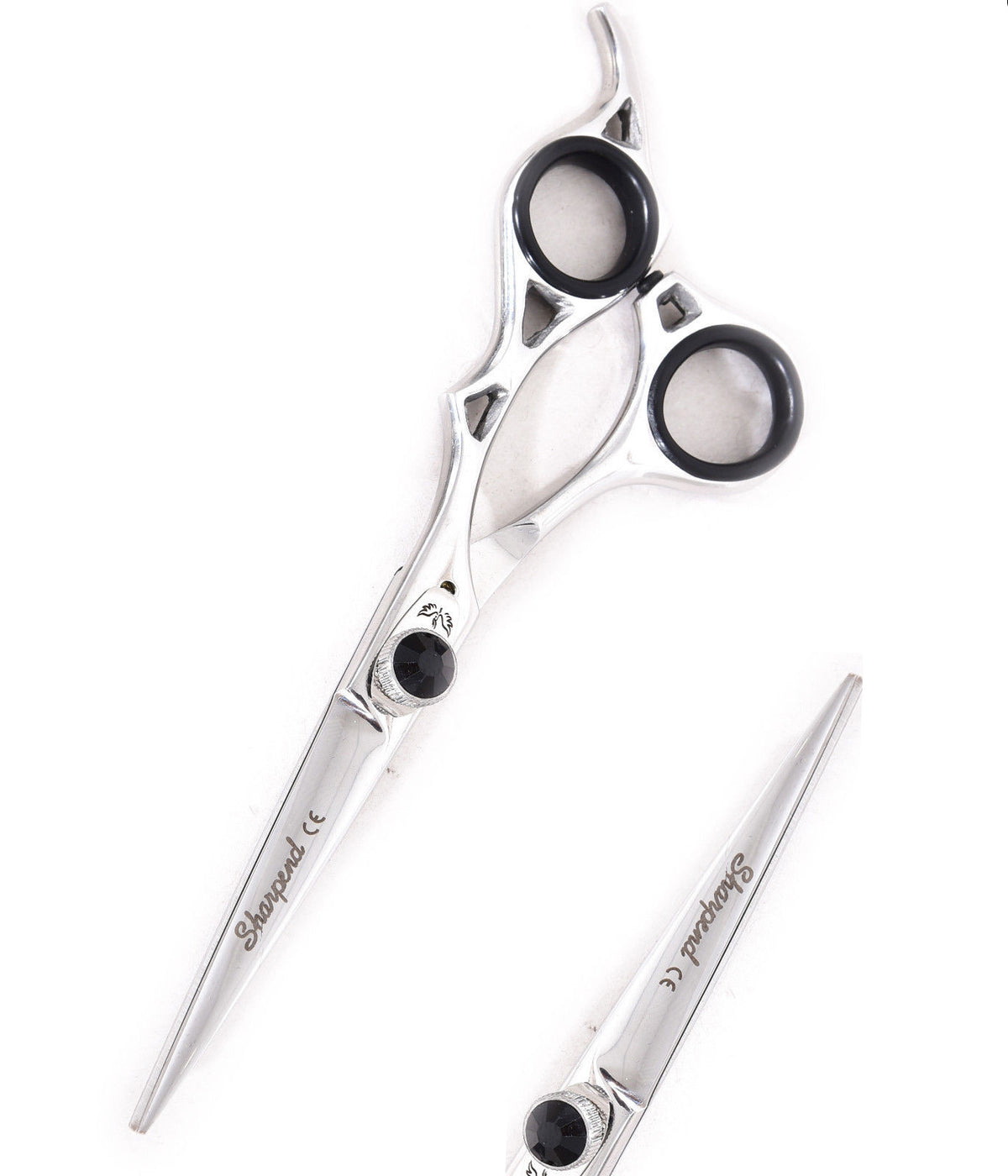 Professional Hair Cutting and Thinning Scissors Set with Razor and Pouch