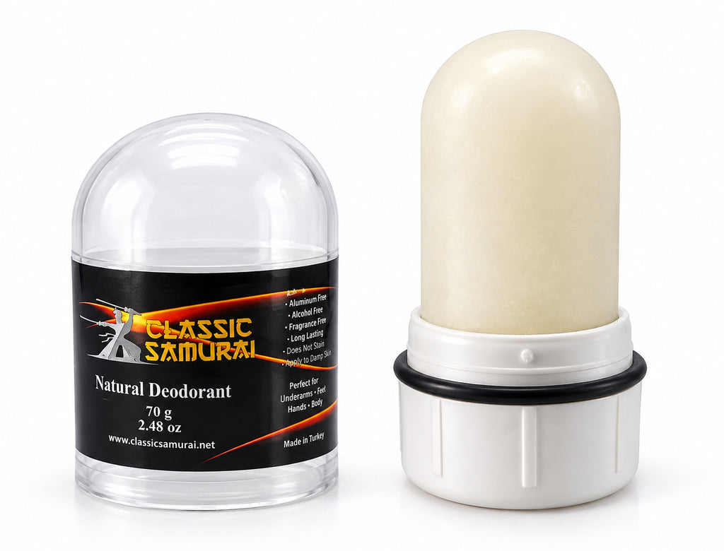 Natural Aluminum-Free Deodorant Stick for Underarms - Odor Remover