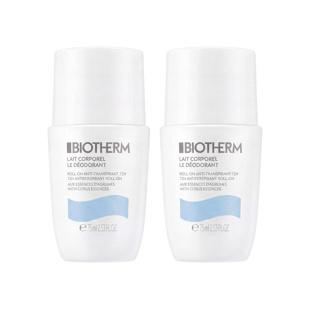 Deodorant Roll-On Duo with Citrus Essences - 72H Alcohol-Free Protection