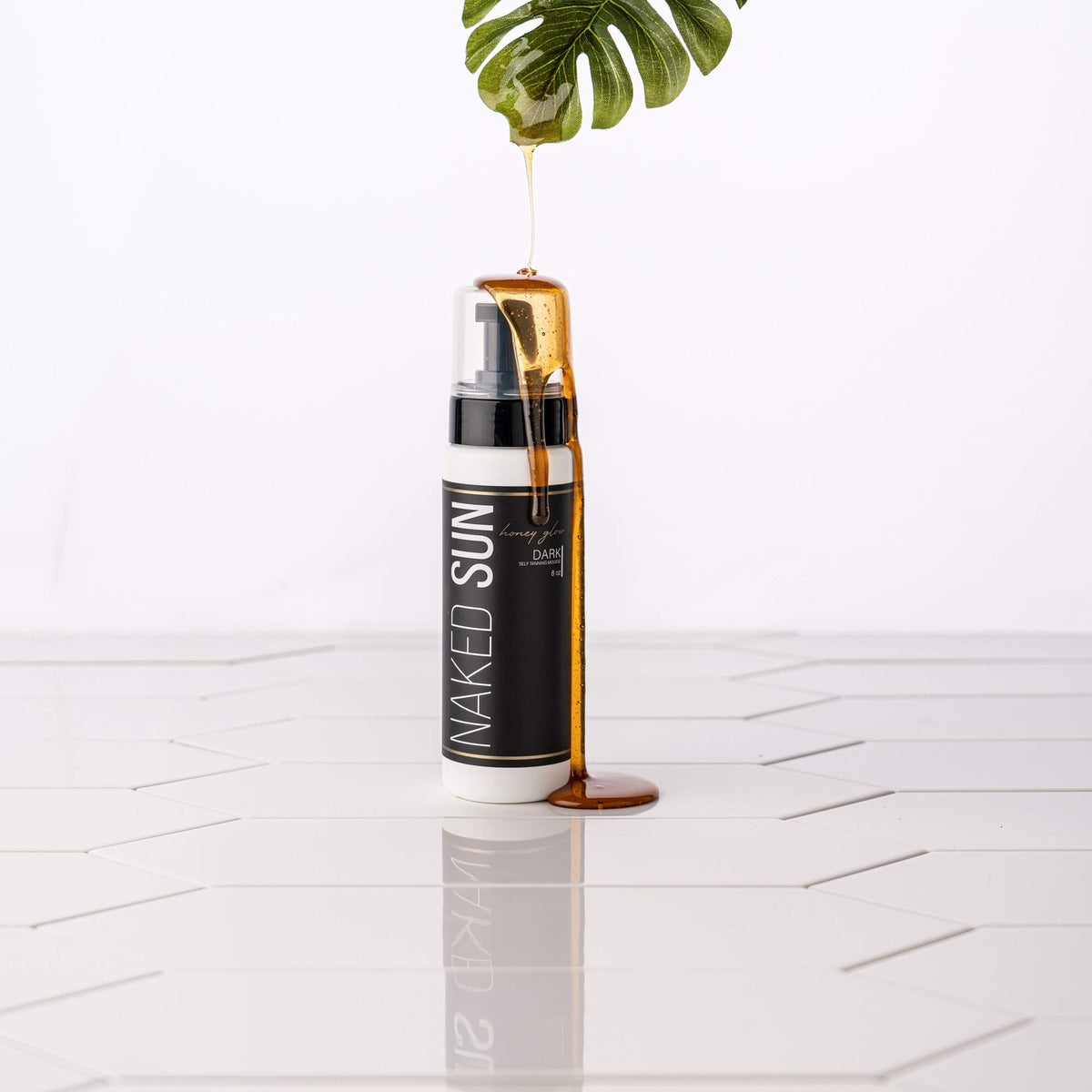 Naked Sun Honey Glow Tanning Mousse & Mitt Set - Sunless Self Tanner