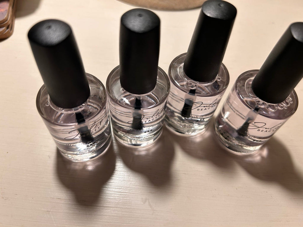 Julep Strength 3-in-1 Base & Top Coat Nail Hardener Super Size - 4 Pack