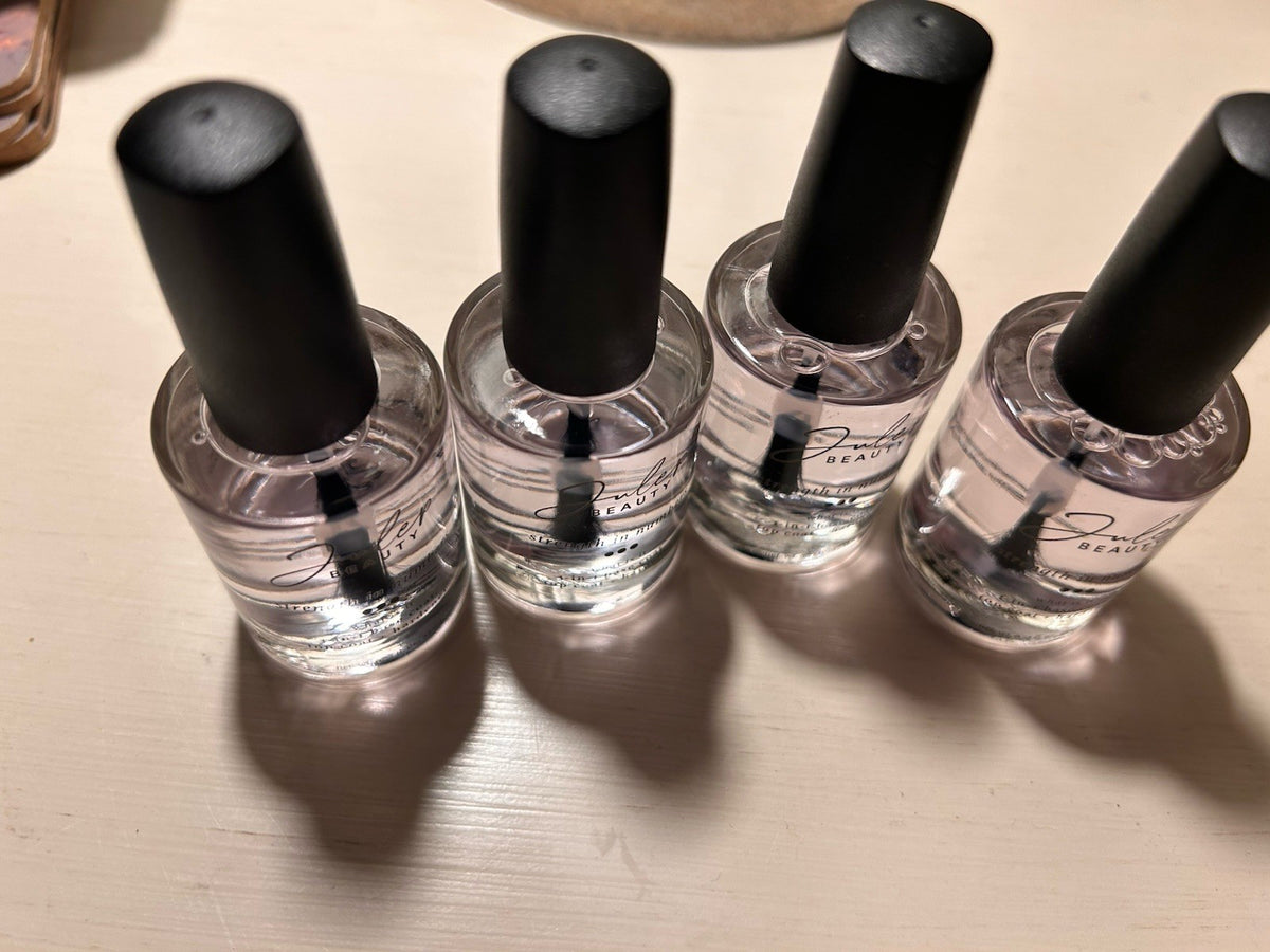 Julep Strength 3-in-1 Base & Top Coat Nail Hardener Super Size - 4 Pack
