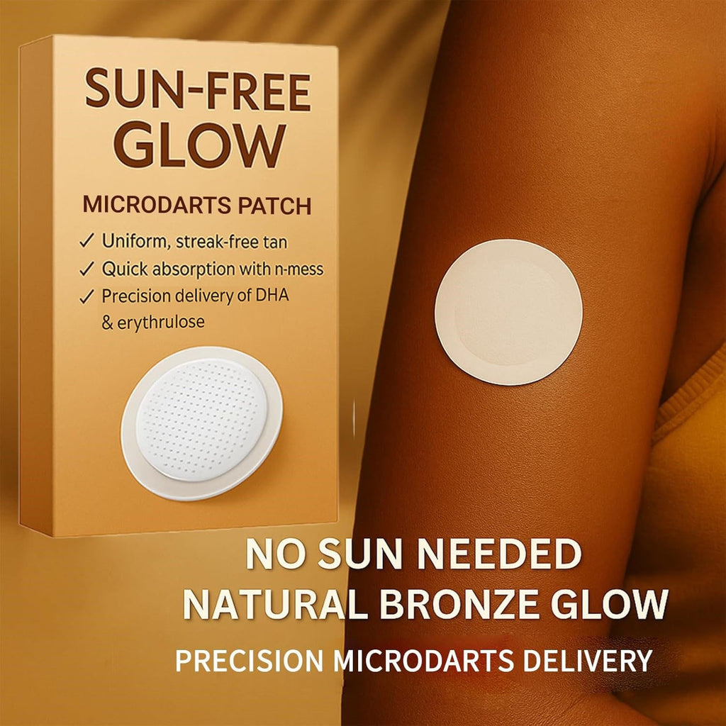 Sun-Free Self-Tanning Patches Natural Bronze Glow 10 Tablets