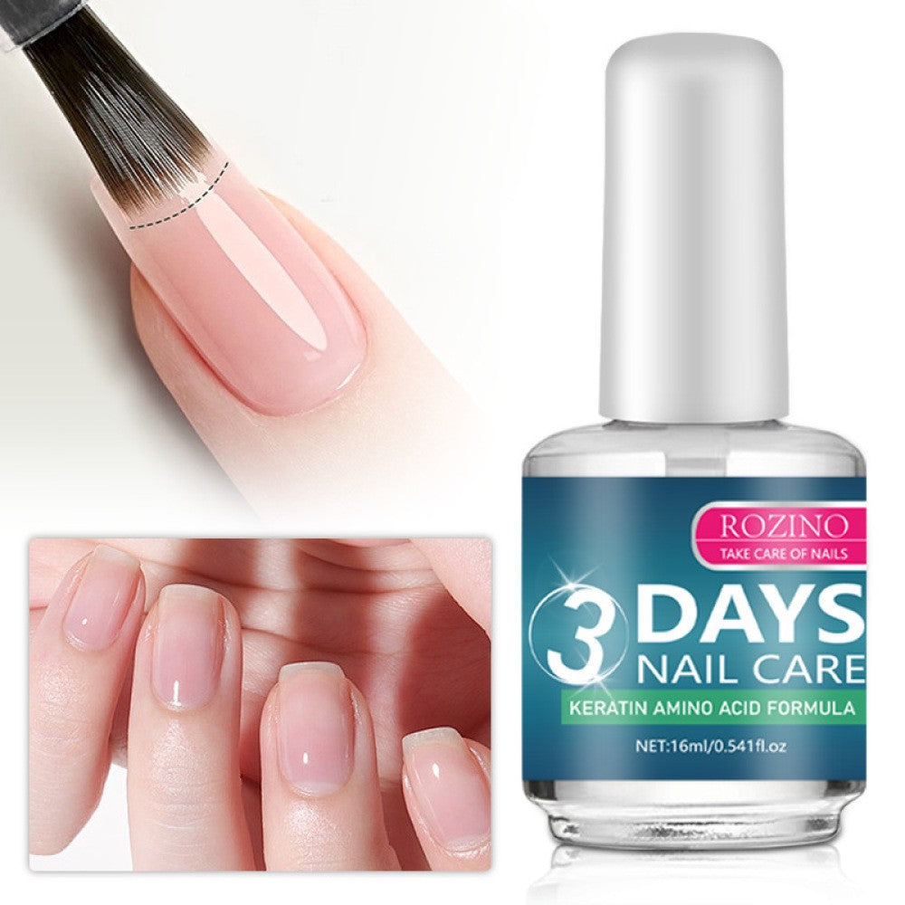 3-Pack Nail Care Oil with Keratin & Amino Acids for Strong, Hydrated Nails