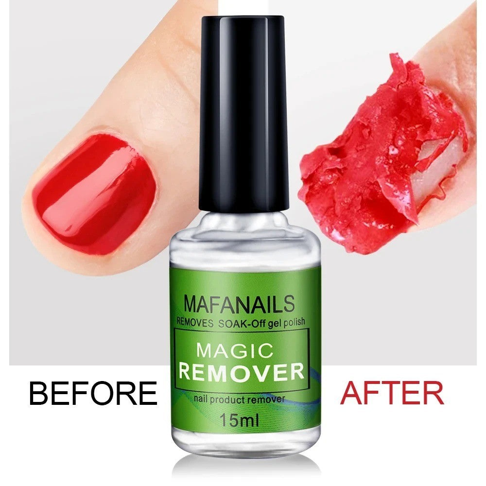 15ml Nail Gel Polish Remover Fast UV & Semi-Permanent Glue Remover