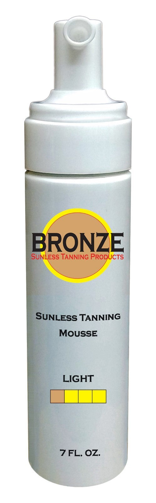 Sunless Self Tanning Foam Mousse with Mitt & Gloves - 7 oz - All Shades
