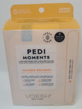 Voesh Pedi Moments Mango Delight 4-Step Pedicure Set - Two Sets in a Box