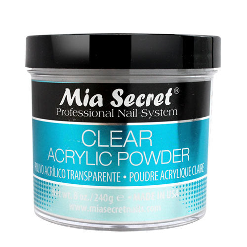 Professional Clear Acrylic Powder for Nails - 8 oz