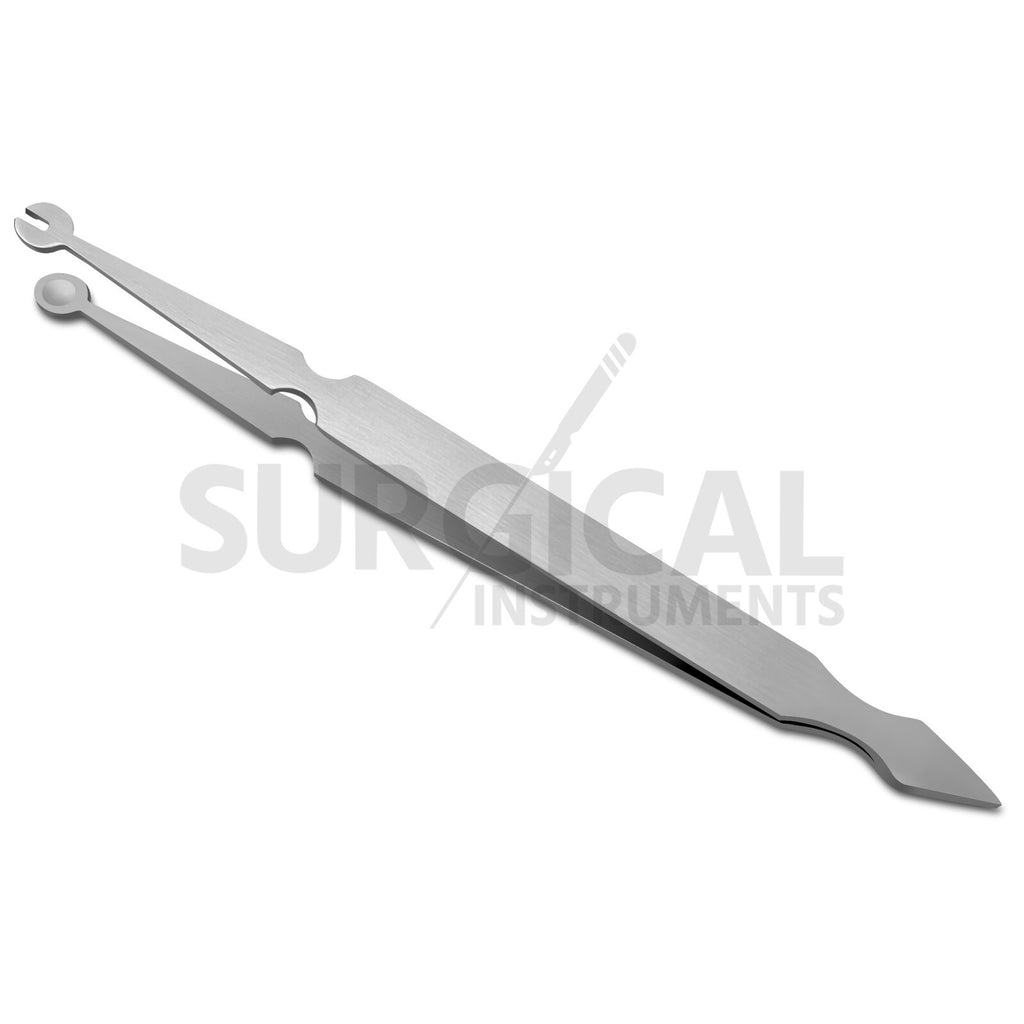 3 Pcs Piercing Barbell Clamp Forceps Pliers Catch Tool Set