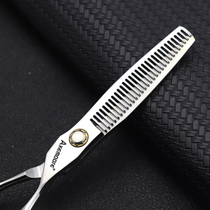 High Hardness 6 Inch Hair Thinning Scissors for Grooming - Axemoore
