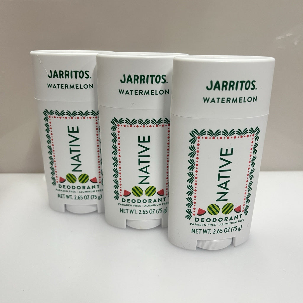 Native Watermelon Deodorant Set - 3 Pieces 2.65 Oz Limited Edition