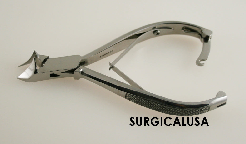 Podiatry Instruments Kit of 4 Stainless Steel Nail Nippers Files Curettes
