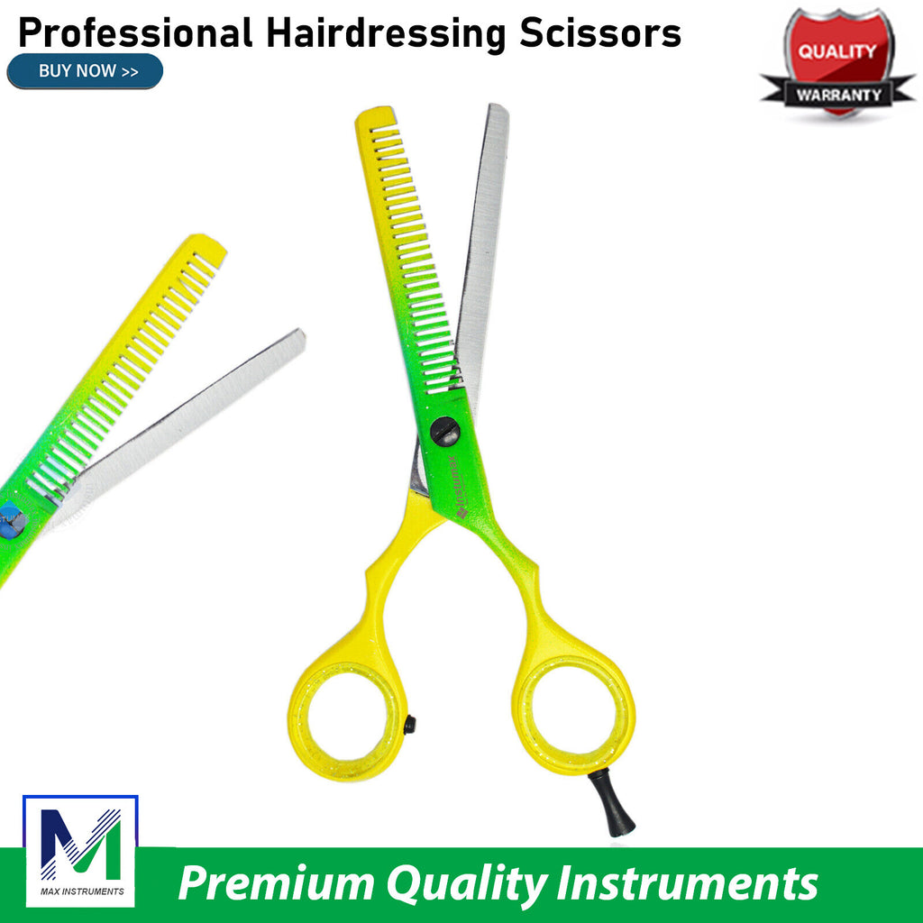 Professional Hair Cutting Thinning Scissors - 5.5 Inch Barber Shears