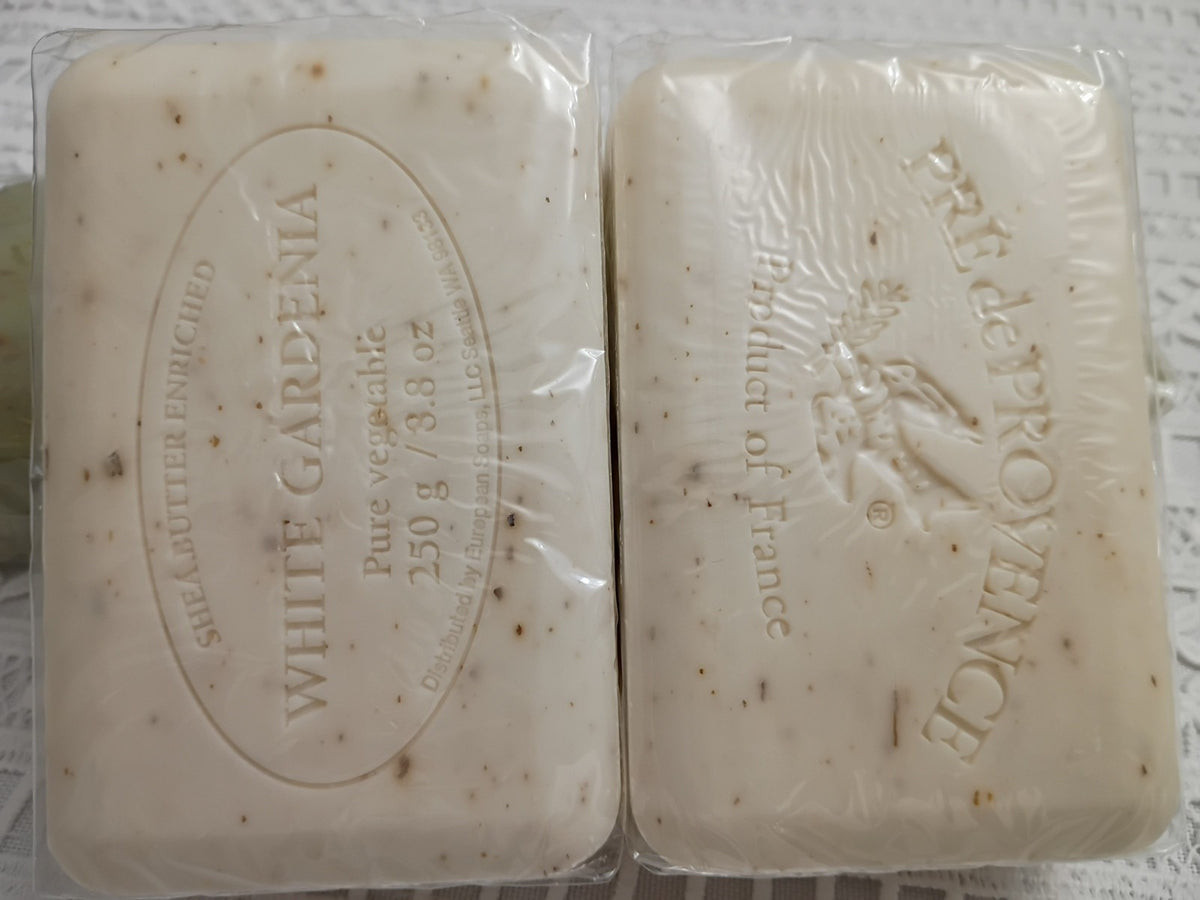 Pre de Provence White Gardenia Soap Set of Two - 250g Each