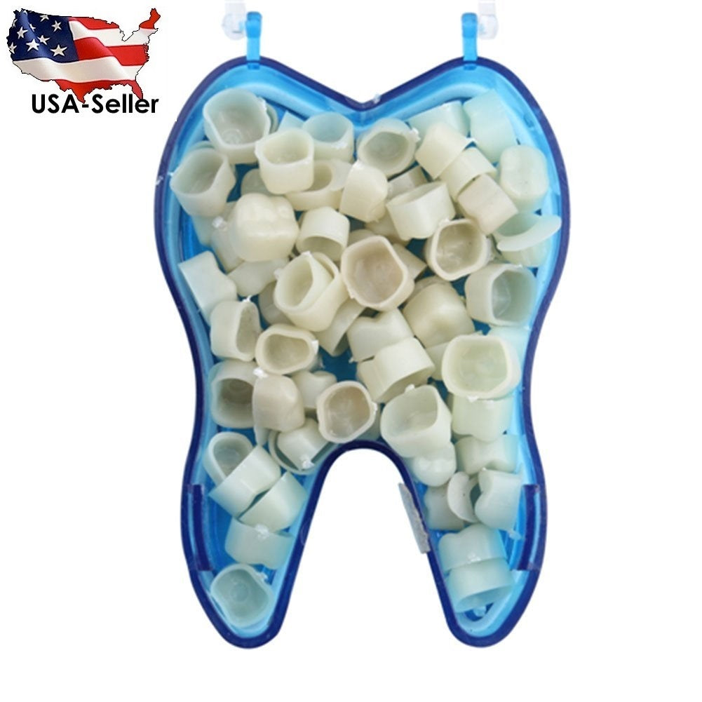 Temporary Dental Crown Kit for Molars - Pack of 50