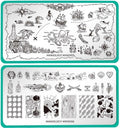 Maniology Mani X Me Nail Stamping Plate Set Pirates MXM057 & MXM058
