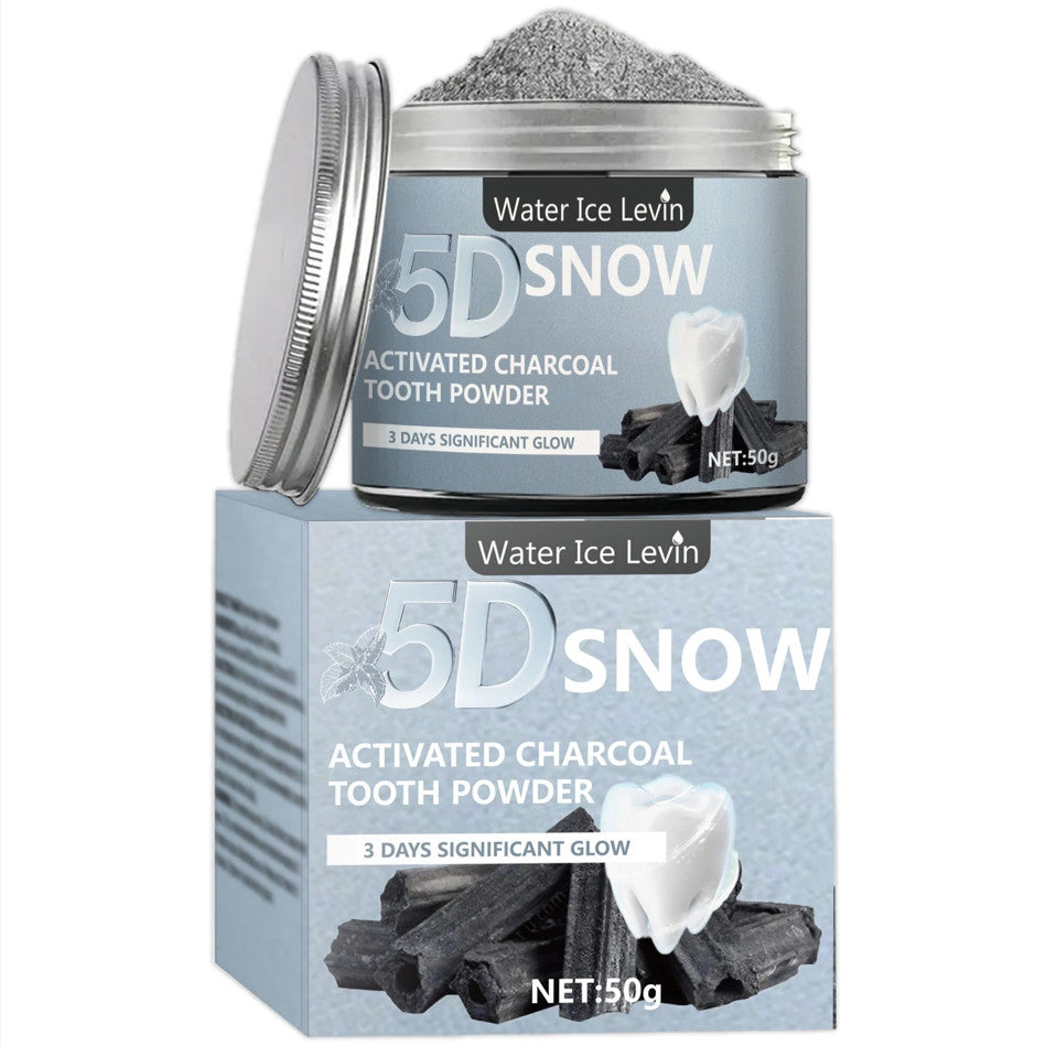 Bamboo Charcoal Tooth Powder - Deep Cleaning & Fresh Breath Oral Care