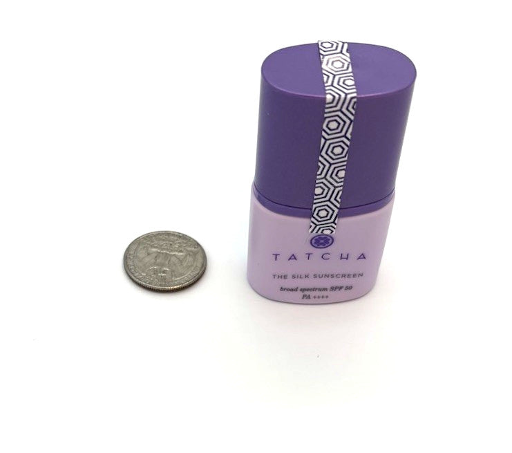 Tatcha Silk Sunscreen SPF 50 Travel Mini - Broad Spectrum Mineral Facial Sunscreen