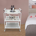 Rolling Trolley Cart with Wheels and Drawer for Salon & Spa Storage